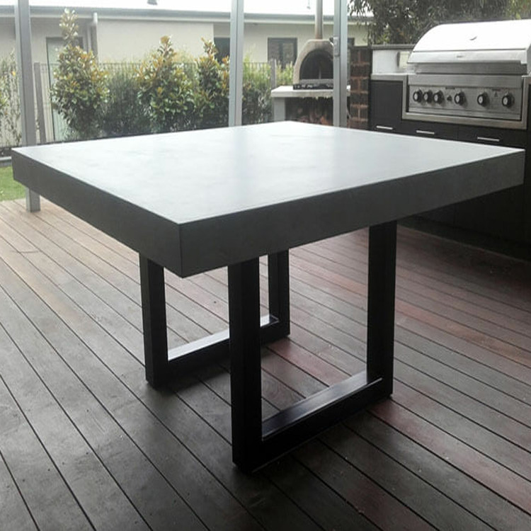 Home Furniture Modern Living Room Concrete Table White Round Concrete Coffee Table