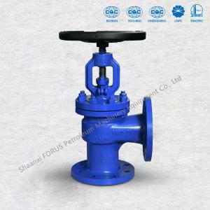 China Butt Welding Ends Angle Globe Valves EN 13709 DN15 - DN400 wholesale