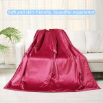 Graphene Sheet Washable Electric Heated Blanket , 24V Self Heating Blanket