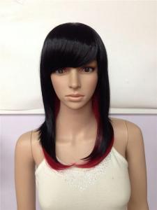 China Long Straight Synthetic Wigs wholesale