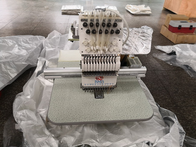 BMB Normal Single Head 12 Color Embroidery Sewing Machine One Year Warranty