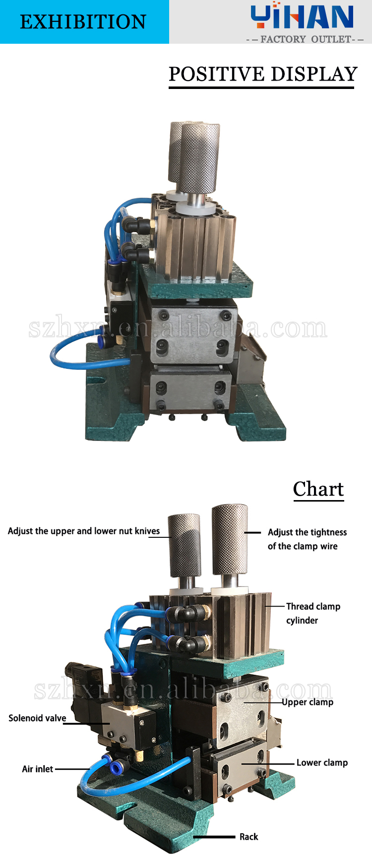 YH-3FN Electrical Pneumatic Wire Stripper Twister for Precise Stripping and Twisting