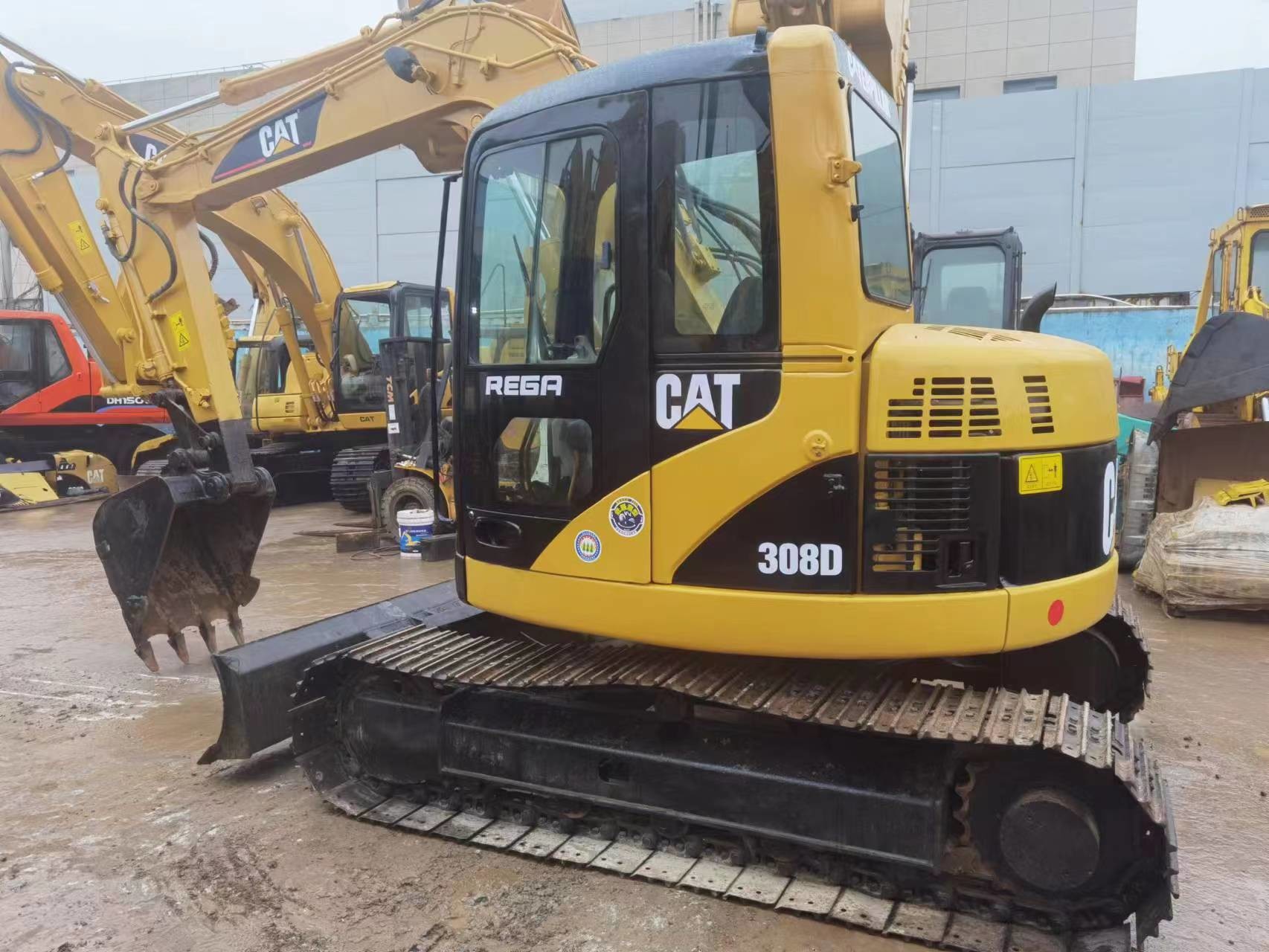 Used Caterpillar Cat 308D Excavator Crawler Type 8t