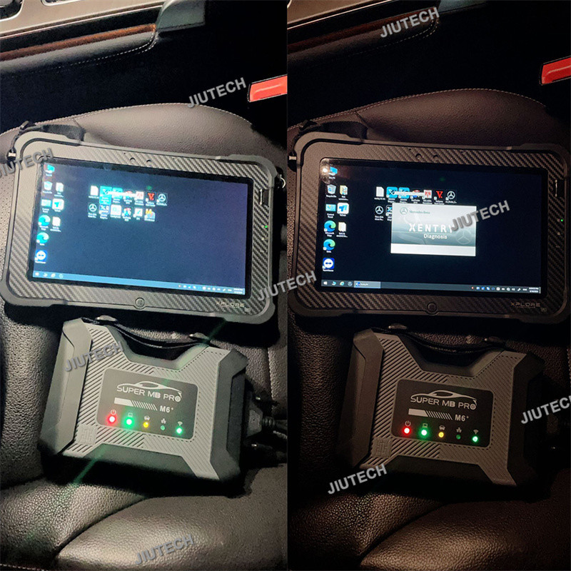 Ready to use laptop+DoIP VCI SUPER MB PRO M6 WiFi Professional Dealer Diagnostic Tool for BENZ Cars Trucks Full Fun