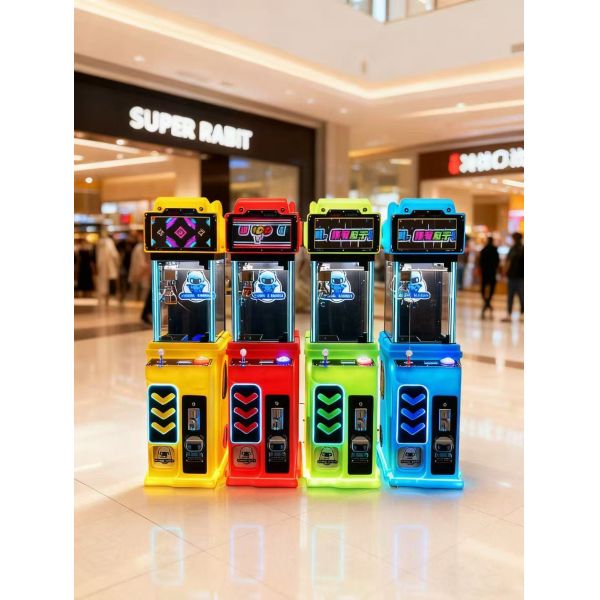 100w Operating Power Dl-Pm12 Dreamland Coin Operated Mini Claw Game Machine Children Toy Plush Doll Machine For Entertainment