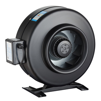 Plastic Mounting 120V 50Hz 60Hz Backward Centrifugal Fan For Inline Duct Ventilation