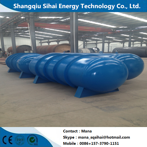 Light Crude Oil LCO Vacuum Distillation Machine 24hours Oil Output 7.2-9tons Diesel