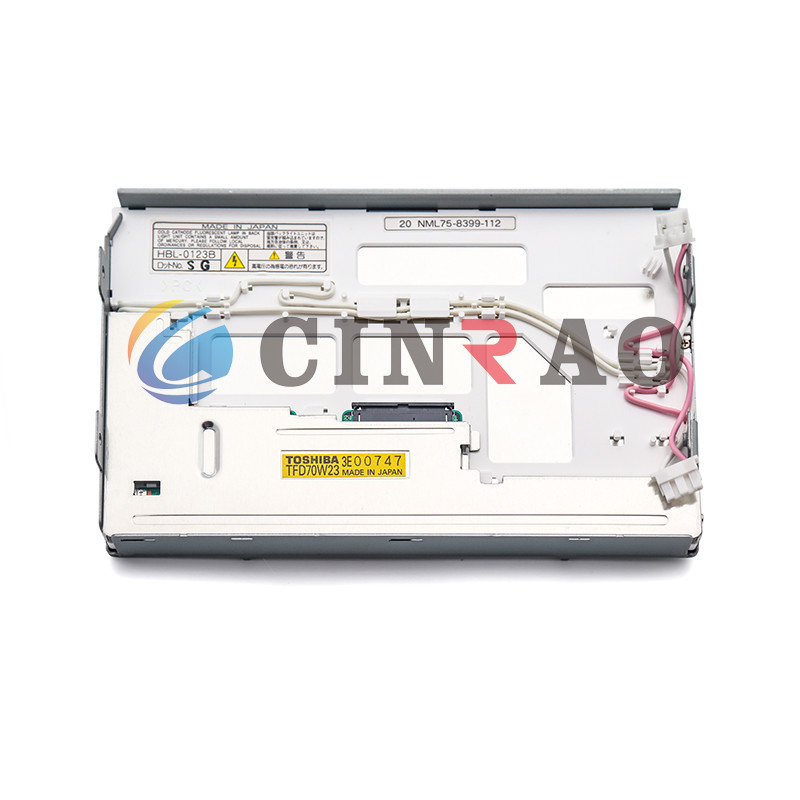 Toshiba 7.0" TFT LCD Display Screen TFD70W23 Auto Parts Replacement
