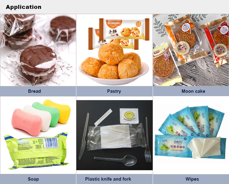 Hot Sale Multi-Functional Pillow Bag Frozen Vegetable Food Pasta Dumpling Four Side Sealing Packing Machine