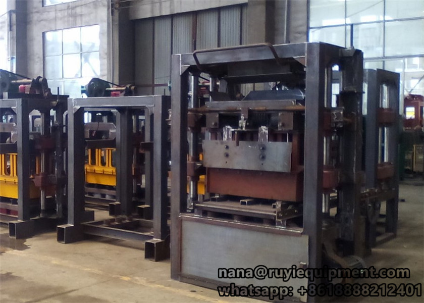 4-26 hollow cement block making machine concrete block machine