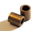 Sintered Bronze Sleeve Bearing , Cylindrical Bronze Bearing Flange Bushing