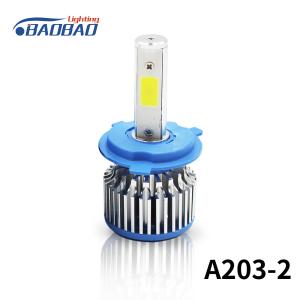 China A203-2 30w 3000Lumen COB chips car led headlight wholesale