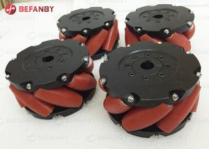 China 360 Degree AGV Trolley 380 Mm Mecanum Wheel 15 Inch wholesale