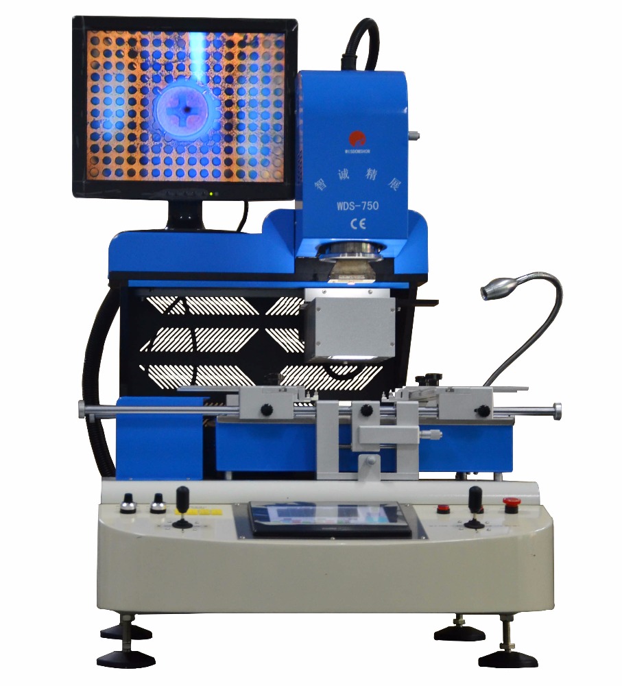 PLC Quick SMD Rework Station WDS-750 6800W For HDD Removal