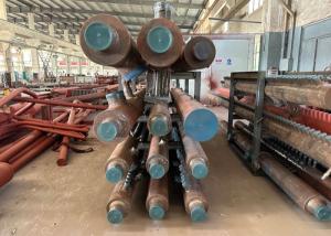 China Hot Water Boiler Header Manifold Horizontal Copper Boiler Header wholesale