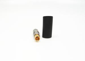 China Mini Straight SMPM RF Connector With Heat Shrink Tubing Female Socket wholesale