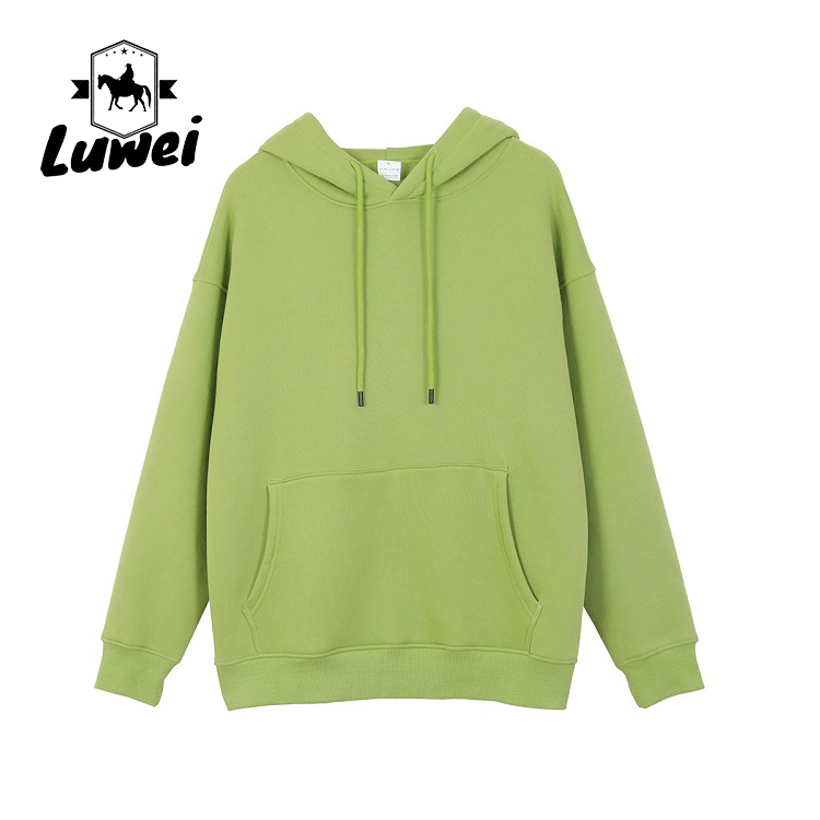 Drawstring Blank Plain Heavy Duty 330g Bluza Premium Cotton Polyester Men Hoodies Active Sweatshirt