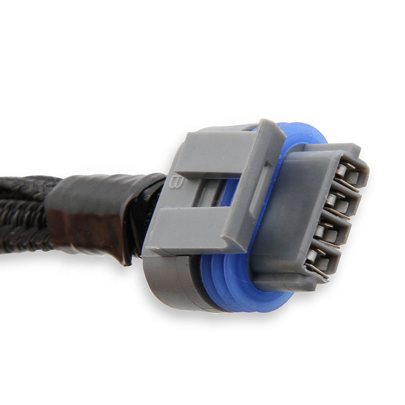 Custom Wire Harness Linking a Loom 34 Pin ECU to Female Jumper Wires for Motorcycles