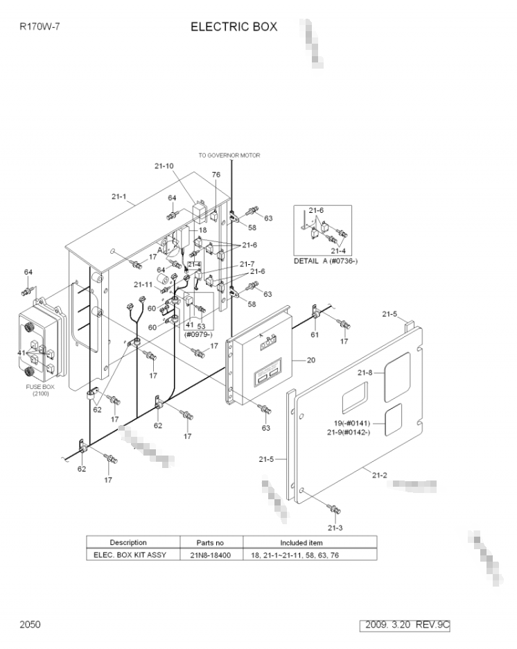 Belparts ECU MCU 21N5-20020 Controller For Excavator R170w-7