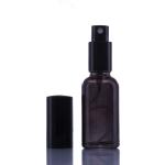 30ml 50ml Clear Black Glass Perfume Bottles For Travel Cosmetic Packaging