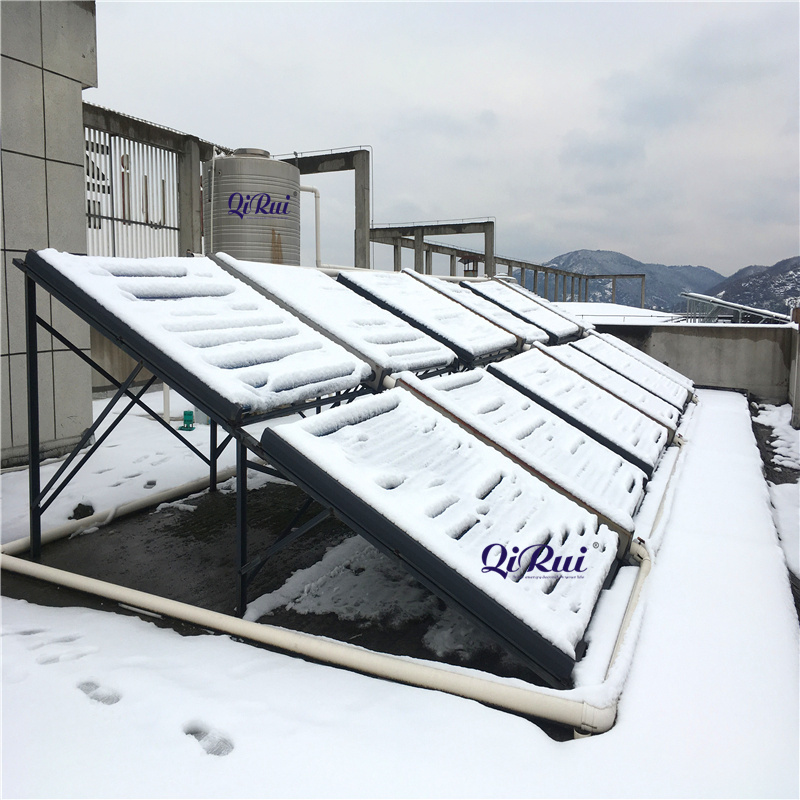 Solar Water Heater Project with Non-Pressure Collector