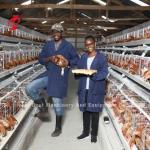 Hot Dipped Galvanized Layer Battery Cage System For Poultry Farm Q235 Steel