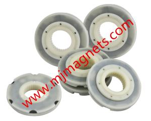 China plastic Injection bonded magnet for automotive wholesale