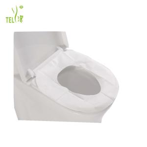 China 50gsm 1/16 fold disposable toilet seat protectors wholesale