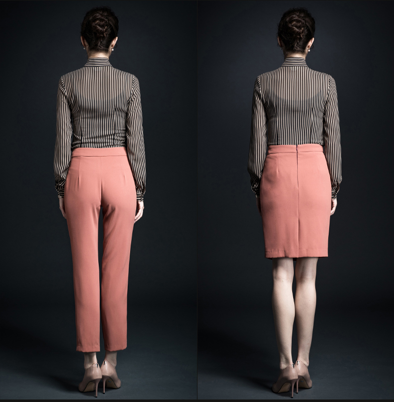 Professional Slim Fit Blazer for Ladies Office Women's Business Suits Two Pieces