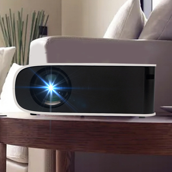 1920*1080P LED LCD Projector 300 ANSI Lumens TFT LED Projector Built In 5w Speaker