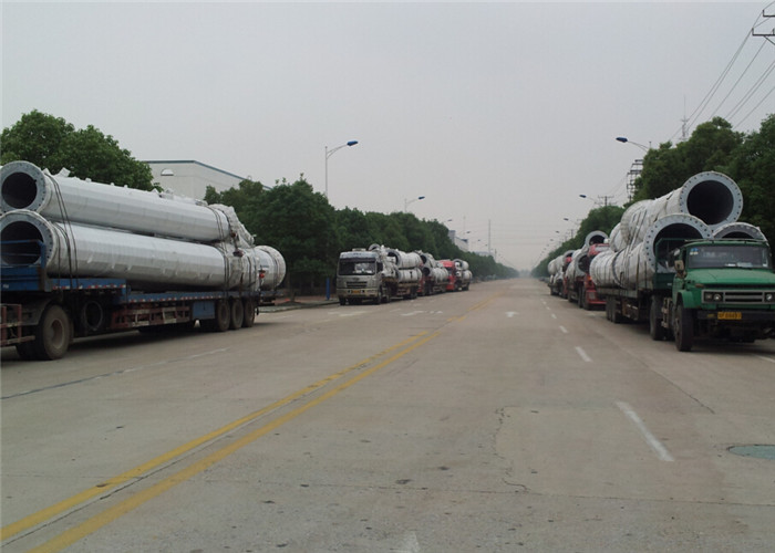 132KV Steel Electric Pole High Voltage For Power Transmission Line