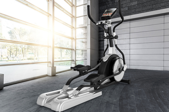Steel Elliptical Bike Home Gym Fitness Commercial Elliptical Machine