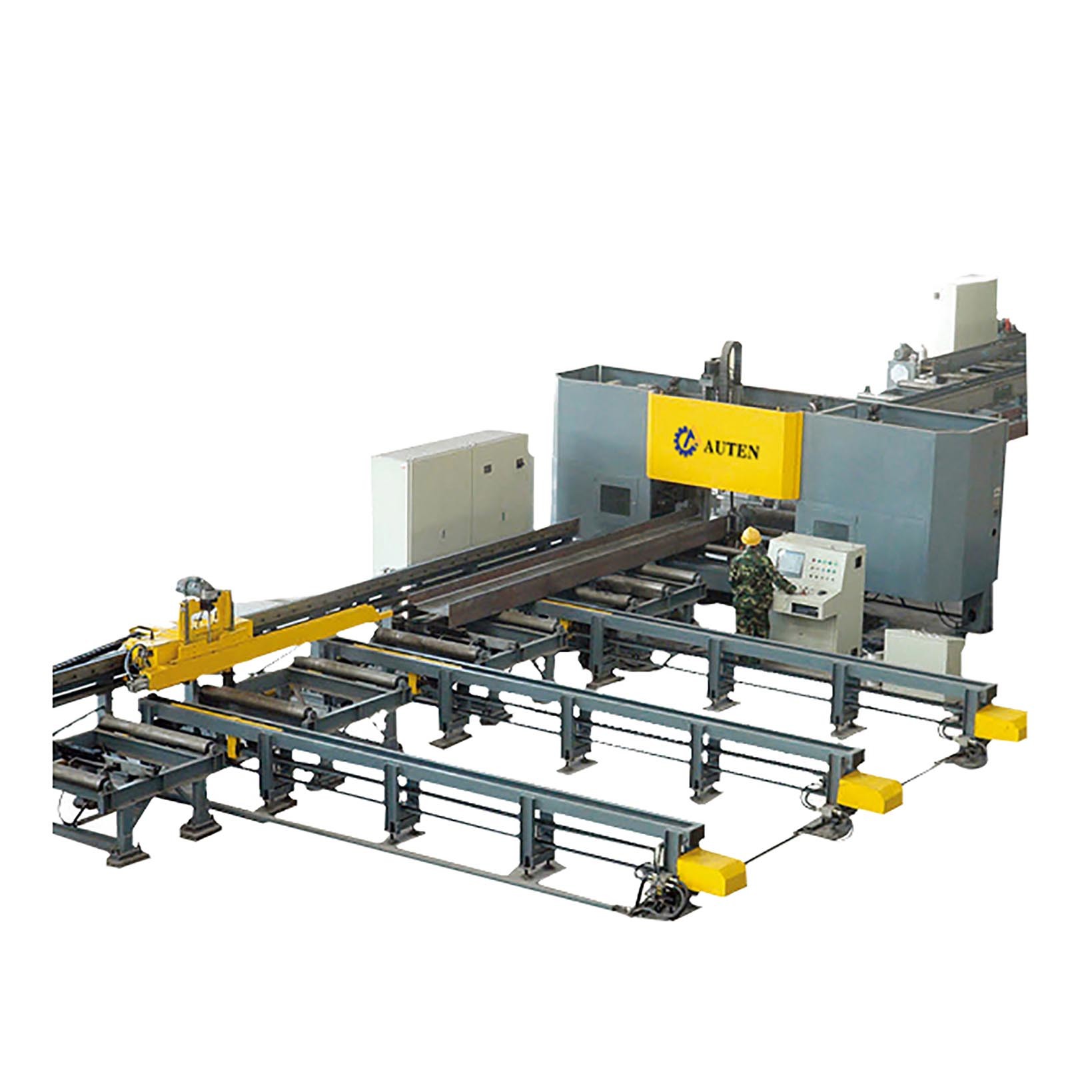 ISO9001 CNC Beam Drilling Machine High Speed Cnc Beam Drill Line