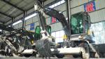 Multifunction Large Hydraulic Excavator 8.5 Tons Wheeled Wood Grabber Excavator