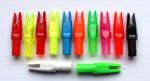 Id.245/246" Standard Size Arrows, 6.2mm Bohning Double Lock Nocks,Easton 6.5mm