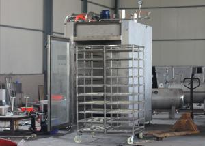 China High Degree Automation Stainless Steel Sausage Smoking Machine wholesale