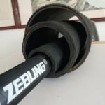 Textile Plies Reinforcement Dry Cement Hose , Barytes Rubber Hose