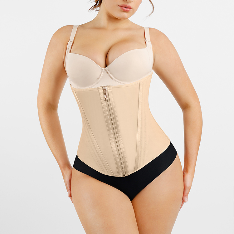 Breathable Modeling Waist Trainer for Women Firm Control and Lace Decoration by HEXIN