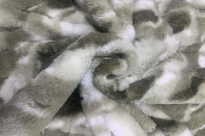 China Faux Rabbit Fur Fabric For Cruelty Free Garments wholesale