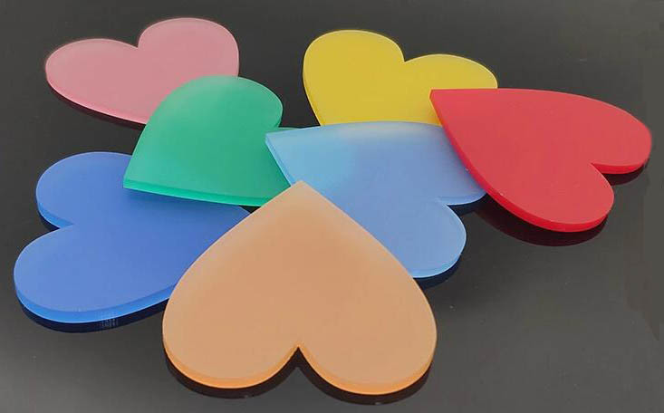 Cast Thick 2mm Frosted Acrylic Sheets Cut To Size PMMA Matte Plastic Board