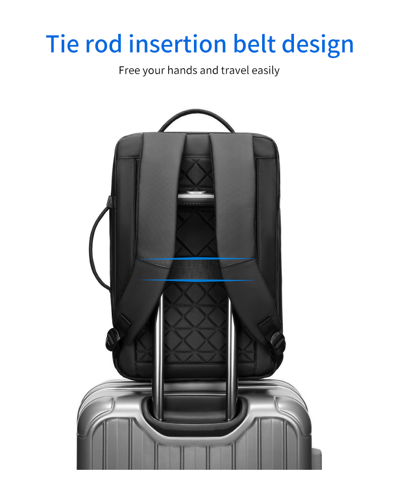 Factory wholesale OEM customized new travel backpack men's waterproof business Laptop Backpack for men