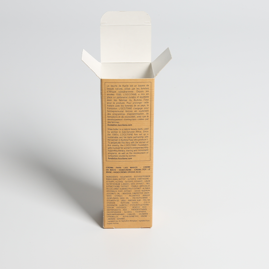 Custom Logo Printed Craft Paper Tuck End Packaging for Eco-Friendly Customized Thickness