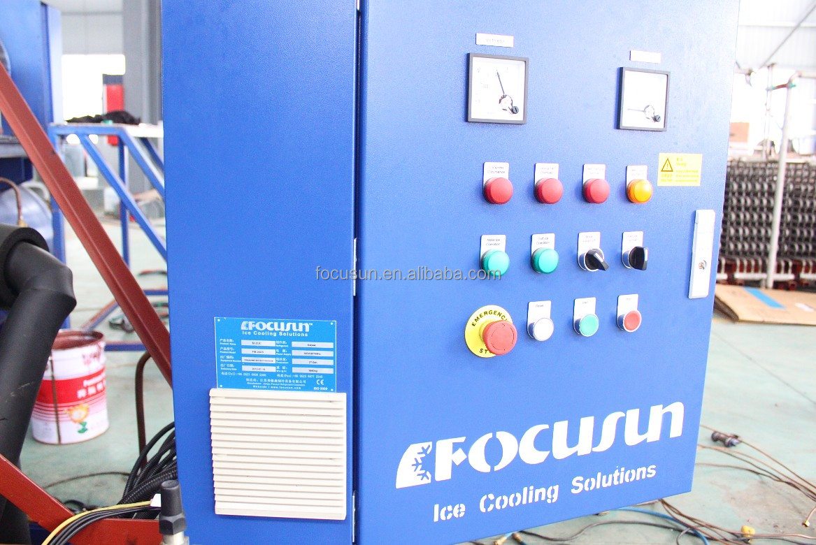 Energy-saving 2 Ton Block Ice Maker with Direct Cooling System and Bitzer Compressor