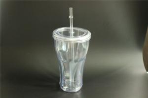 China 18oz tumbler with straw/double wall tumbler wholesale