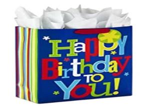 China Kids birthday bag with special logo and beautiful printing wholesale