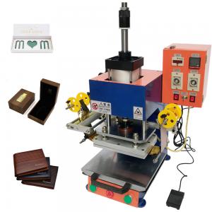China Manual Mini Hot Foil Stamping Machine , Pneumatic Heat Transfer Foil Printing Machine wholesale