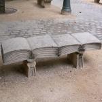 Outdoor Fiber Cement Furniture GRC Concrete Table With Sturdy Legs