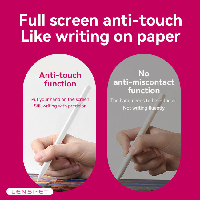 Education White Stylus Pen Pencil Replacement Megnetic Absortion Digital Pen For Phone