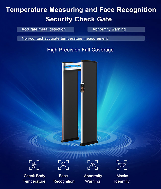 Medical Clinical Infrared Thermometer Door Fever Scanner Access Control