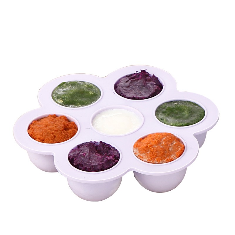 Supplementary Food Silicone Ice Trays Flexible For Easy Release Of The Ice